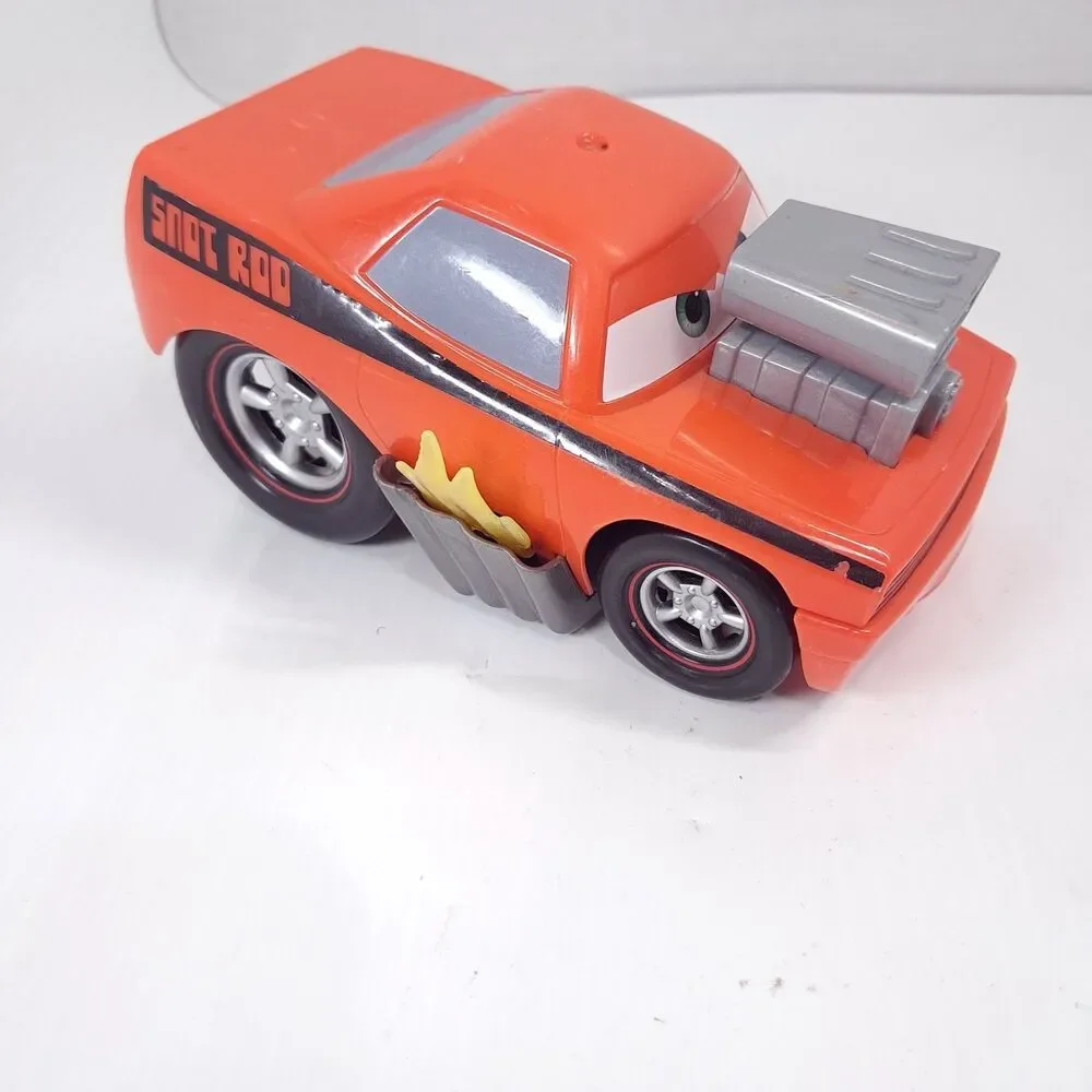 Disney Pixar Cars Talking Snot Rod Funny Talkers BFL91 2013 Toy Car orange WORKS